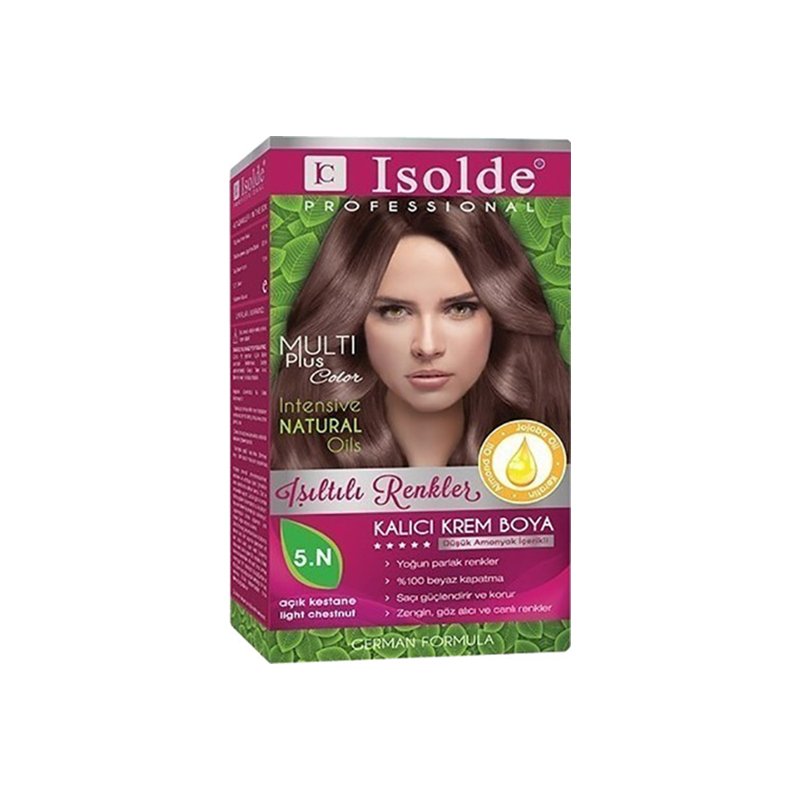 İsolde Bitkisel Saç Boyası Açık Kestane