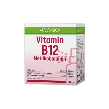 Voonka Vi̇tami̇n B12 Meti̇lkobalami̇n 20 ml