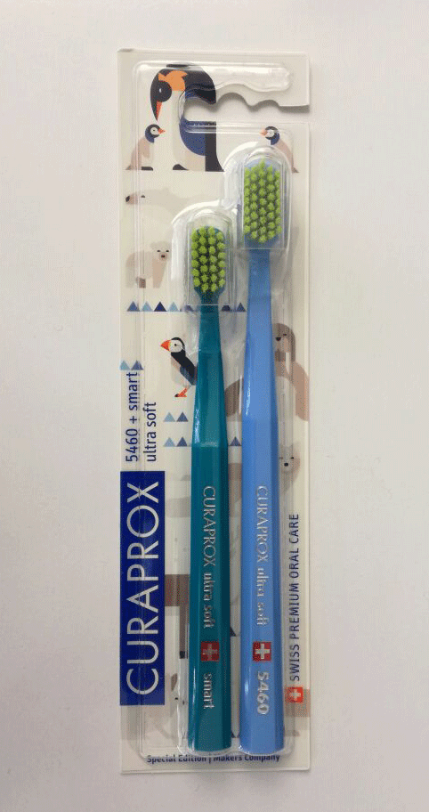 Curaprox 5460 + Smart Ultra Soft Diş Fırçası 2'li Özel Set