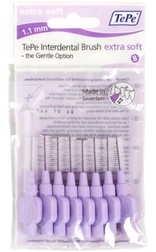 Tepe Extra Soft Ara Yüz Fırçası Açık Mor 1.1 mm