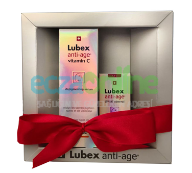 Lubex Anti-Age set (Anti Age Vitamin C Concentrate Leke Serumu +Anti Age Anti-Pollution Fluid Spf 50+)