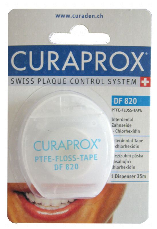 Curaprox DF 820 Diş İpi Teflon