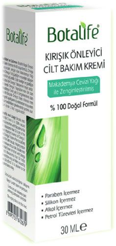 Botalife Kırışık Önleyici Cilt Bakım Kremi