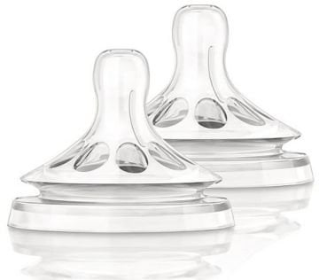 Avent Natural Biberon Emziği 1 Delik Yenidoğan 0 ay+ 2'li