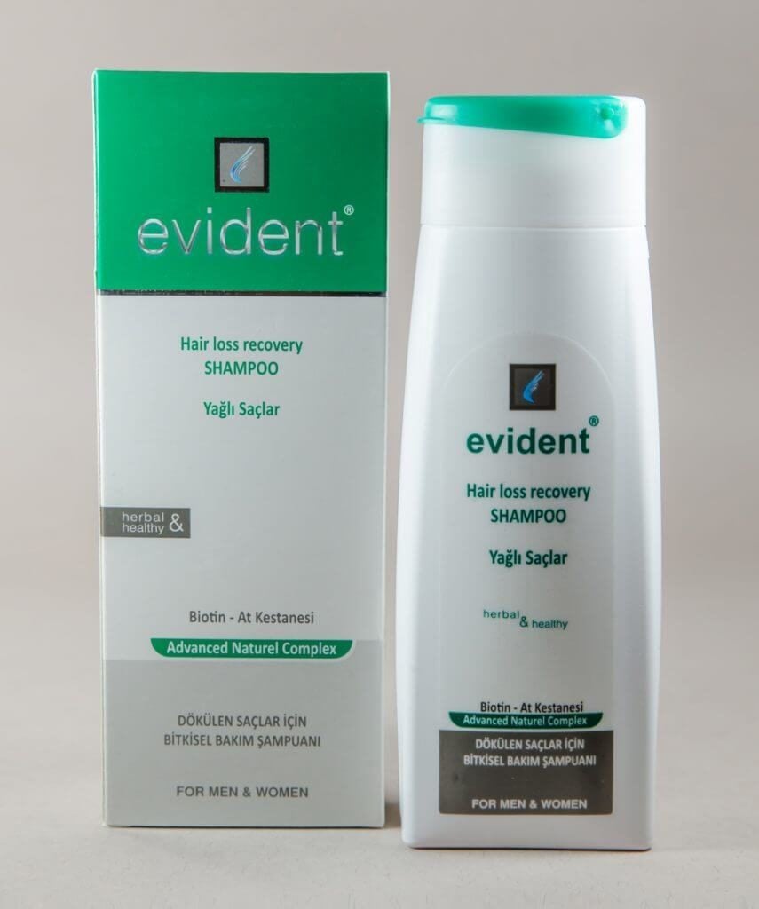 Evident Dökülen Yağlı Saçlar İçin Bakım Şampuanı