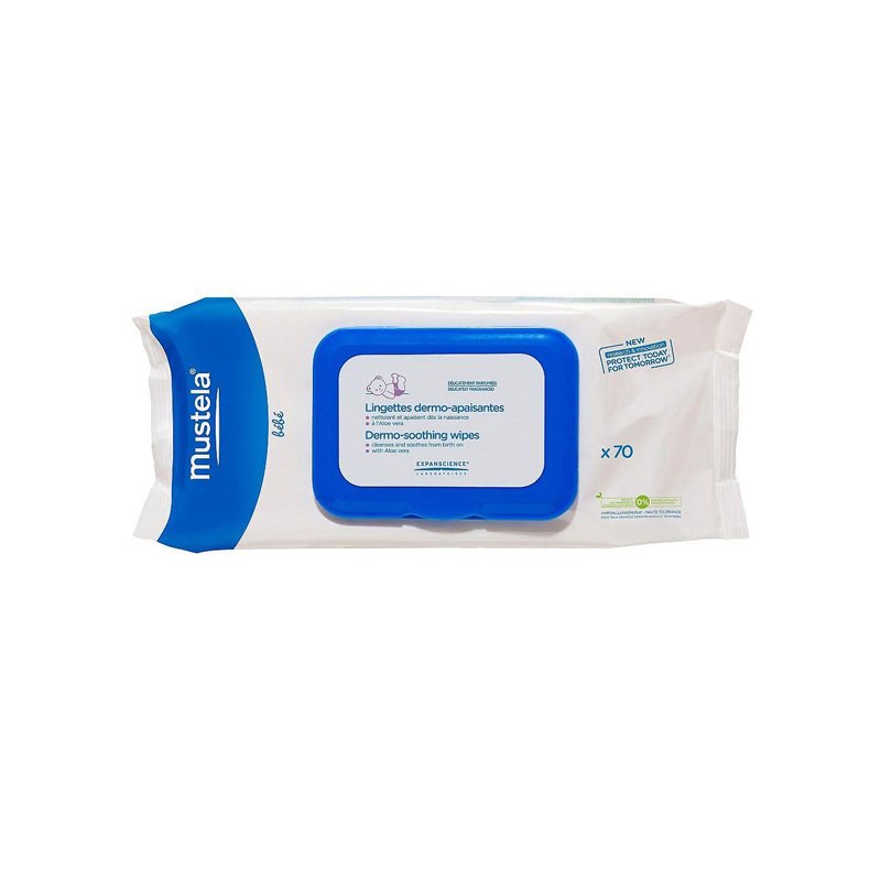 Mustela Dermo Soothing Wipes 70 Adet Islak Mendil