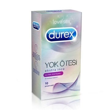 Durex Yok Ötesi Ultra Kaygan 10'lu Prezervatif
