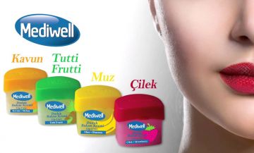 Mediwell Dudak Bakım Kremi - Muz Aromalı