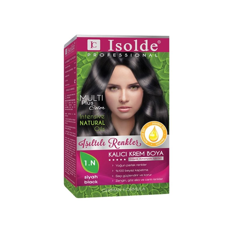 İsolde Bitkisel Saç Boyası Siyah