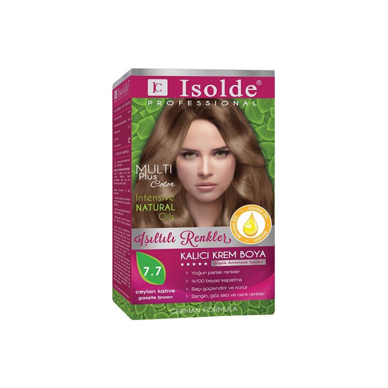 İsolde Bitkisel Saç Boyası Ceylan Kahve