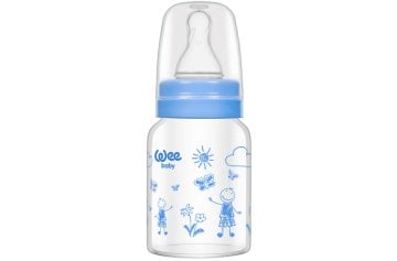 Wee Isıya Dayanıklı Cam Biberon 60 ml