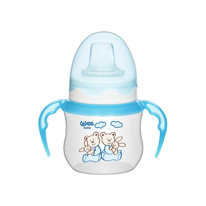 Wee Antikolik Akıtmaz Kulplu PP Bardak 125 ml