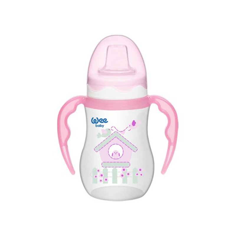 Wee Antikolik Akıtmaz Kulplu PP Bardak 250 ml