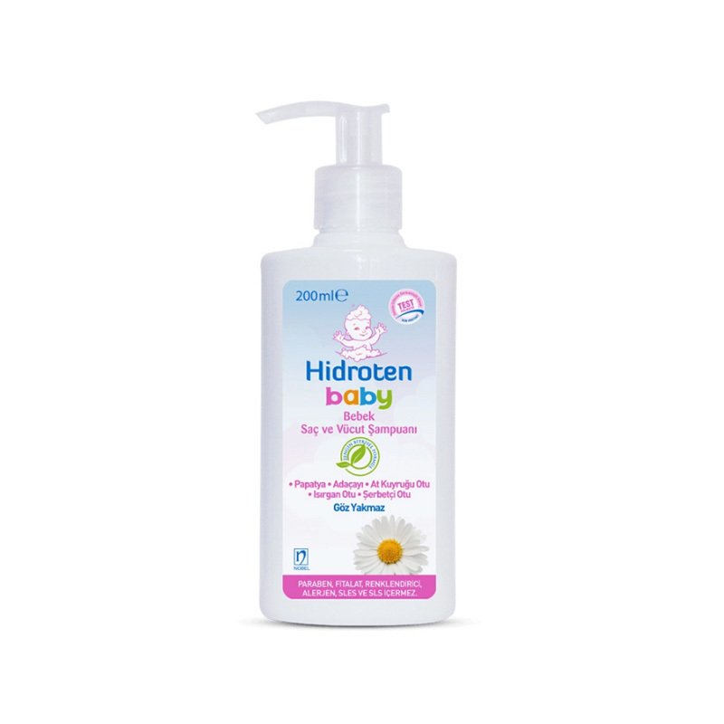 Hidroten Baby Saç ve Vücut Şampuanı 200 ml