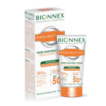 Bionnex Preventiva Tinted Renkli Güneş Kremi Spf50 50 ml