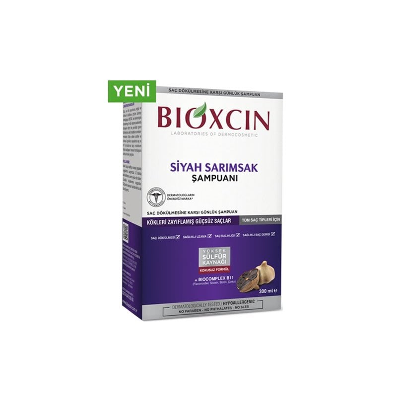 Bioxcin Siyah Sarımsak Şampuanı 300 ml
