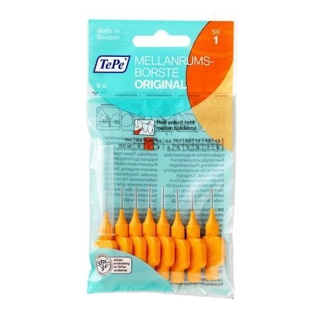 Tepe Arayüz Fırçası Turuncu 0.45 mm