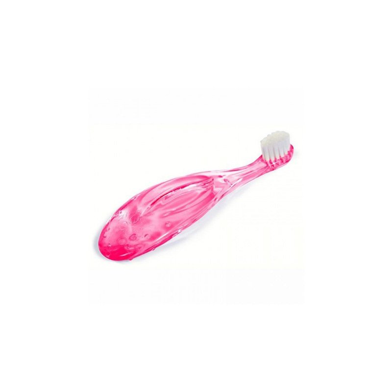 Rocs Baby 0 3 yaş Diş Fırçası pembe