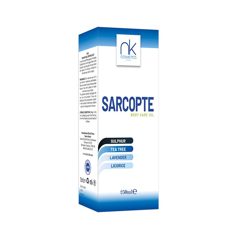 Sarcopte Vücut Bakım Yağı 250ml
