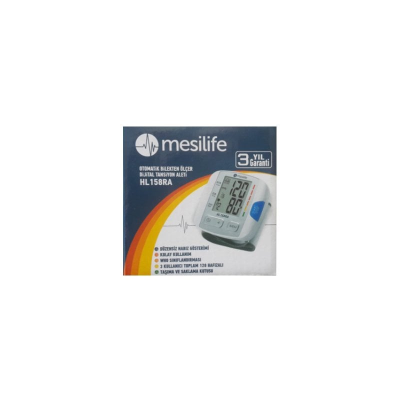 Mesilife HL158RA Otomatik Bilekten Ölçer Tansiyon Aleti