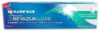 İpana 3 Boyutlu Beyazlık Luxe Sigara İçenler için Diş Macunu