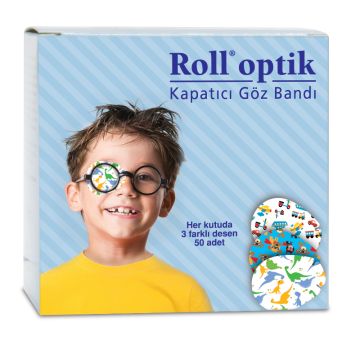 Roll Optik Kapatıcı Göz Bandı 50 Adet ERKEK
