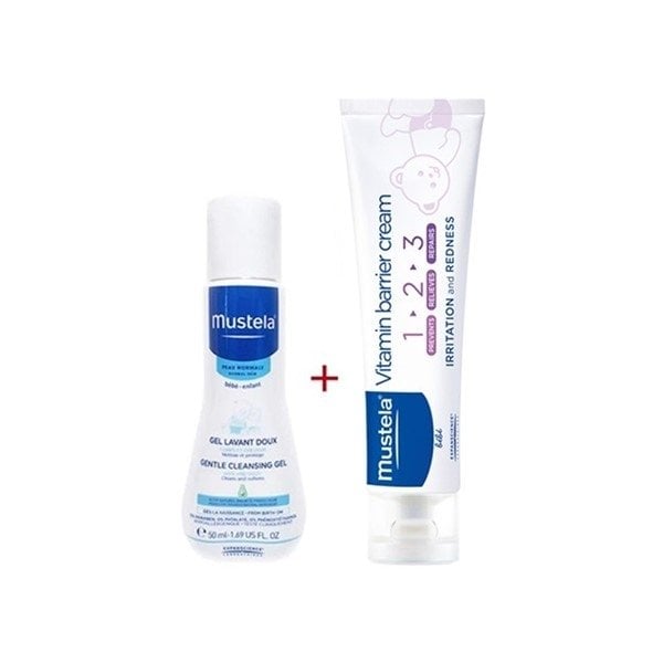 Mustela Vitamin Barrier 1.2.3 Pişik Önleyici Krem 50ml Kofre