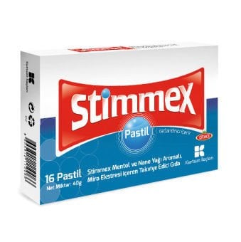 Otacı Stimmex Pastil 16 Adet | En Uygun Fiyatlarla | Eczaonline