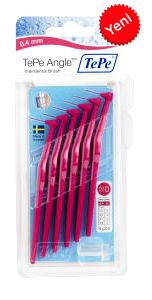 Tepe Angle Saplı Arayüz Fırçası 0.4 mm Pembe