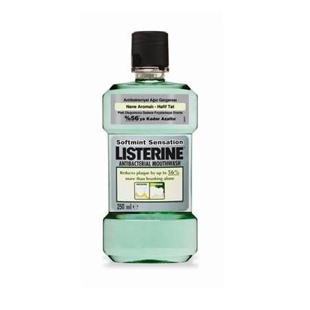 Listerine Softmint Gargara 250 ml Hafif Nane Aroması