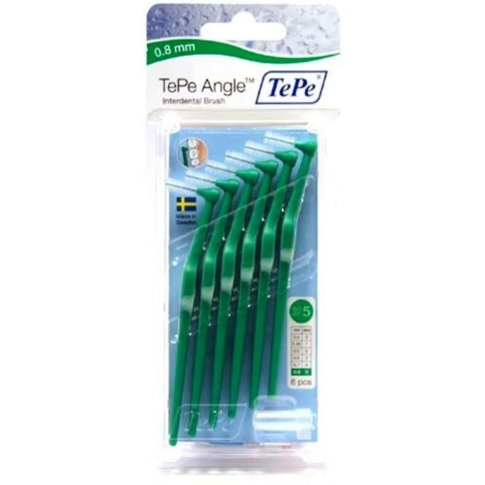 Tepe Angle Saplı Arayüz Fırçası 0.8 mm Yeşil