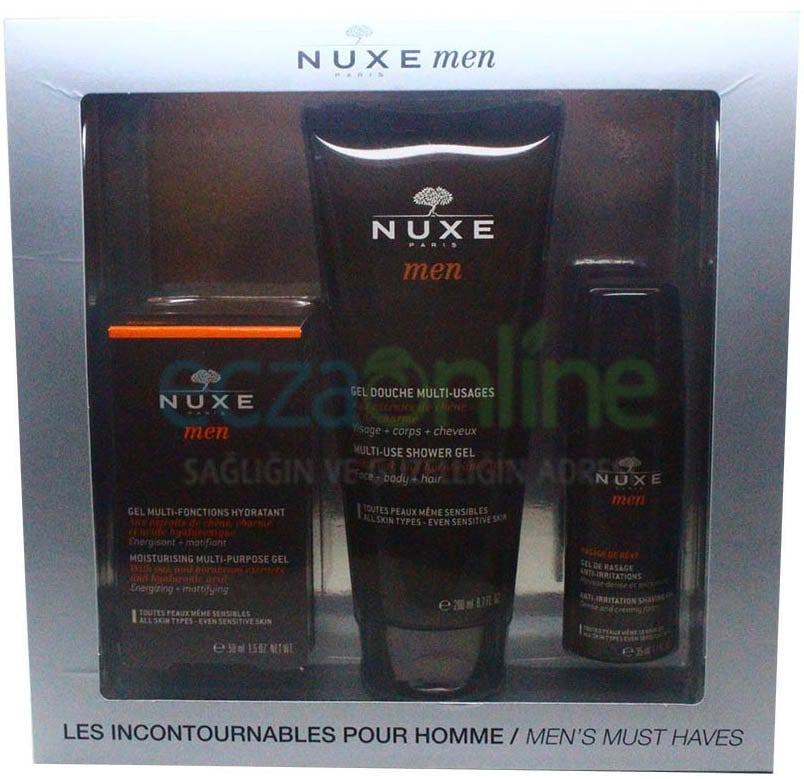 Nuxe Men Kofre 3'lü SET