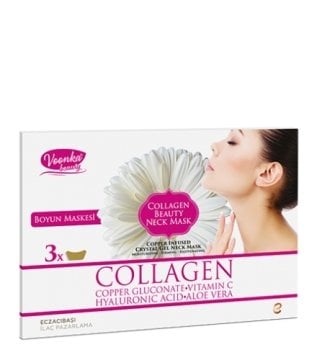 Voonka Collagen Beauty Boyun Maskesi 3 Adet