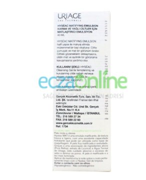 Uriage Hyseac Mat 40ml